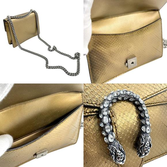 Gucci Dionysus Python Shoulder Bag Gold - Picture 4 of 5